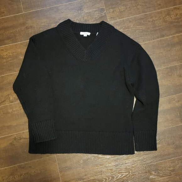 NEW Vince Wool Cashmere Sweater Womens M Classic Luxury Simple Timeless Basic - Picture 2 of 7